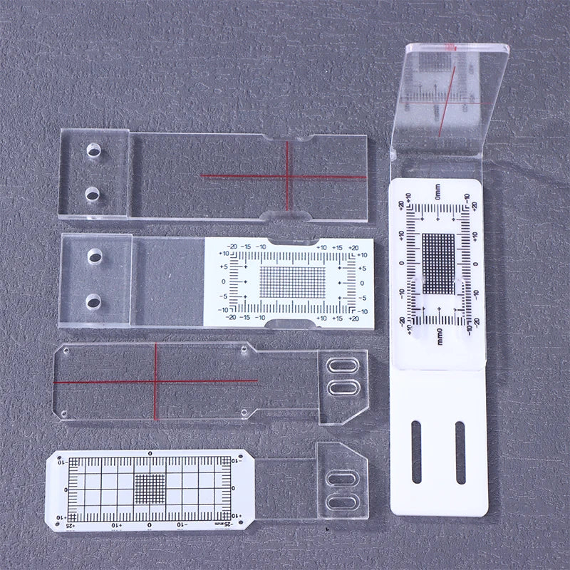 Clear Acrylic Crack Gauge Monitor Accurate Crack Monitoring Record Tool Crack Measuring Instrument For Monitoring Wall Cracks