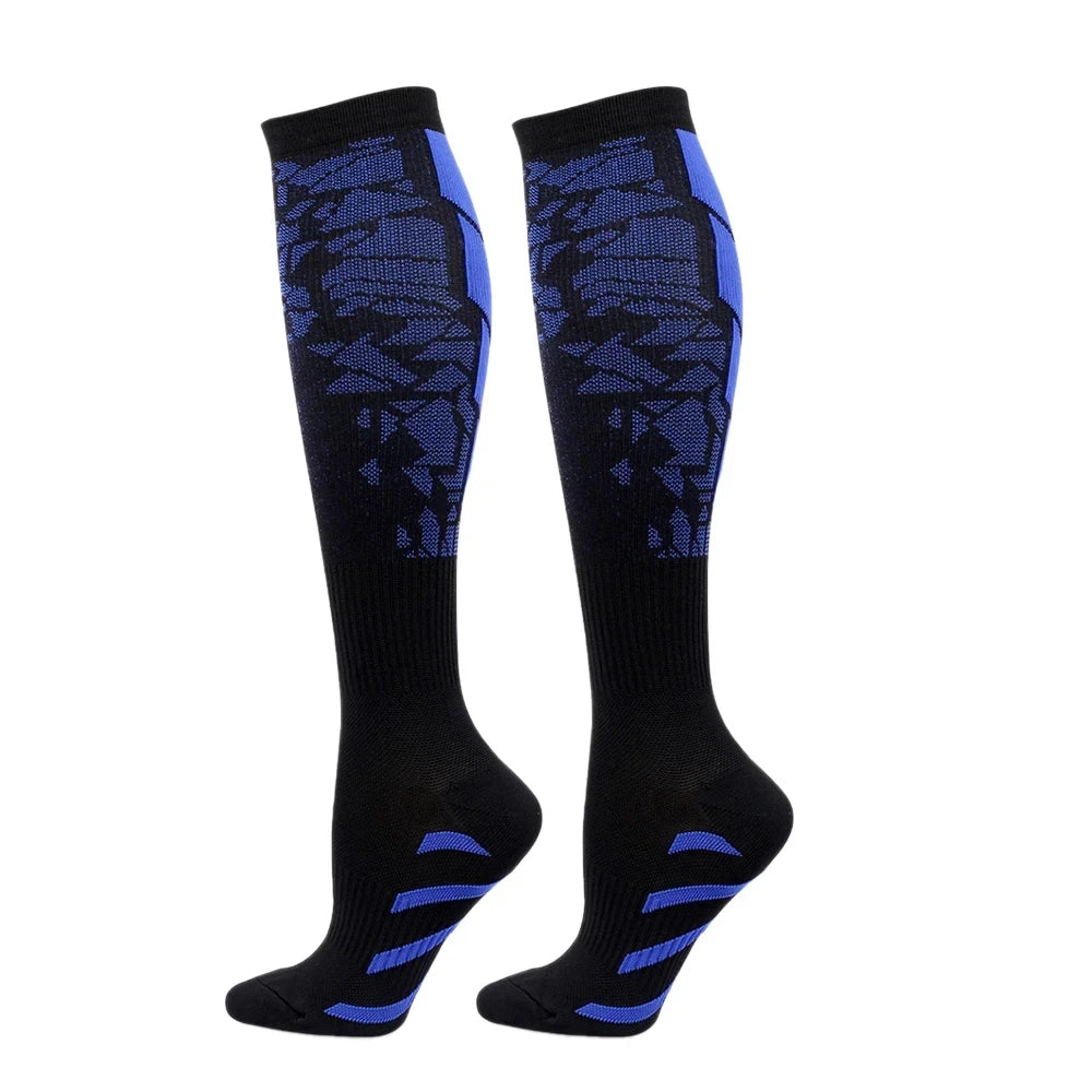 Compression Socks Varicose Veins Socks Pregnancy Anti Fatigue Blood Circulation Socks Gym Outdoor Cycling Football Fitness Socks
