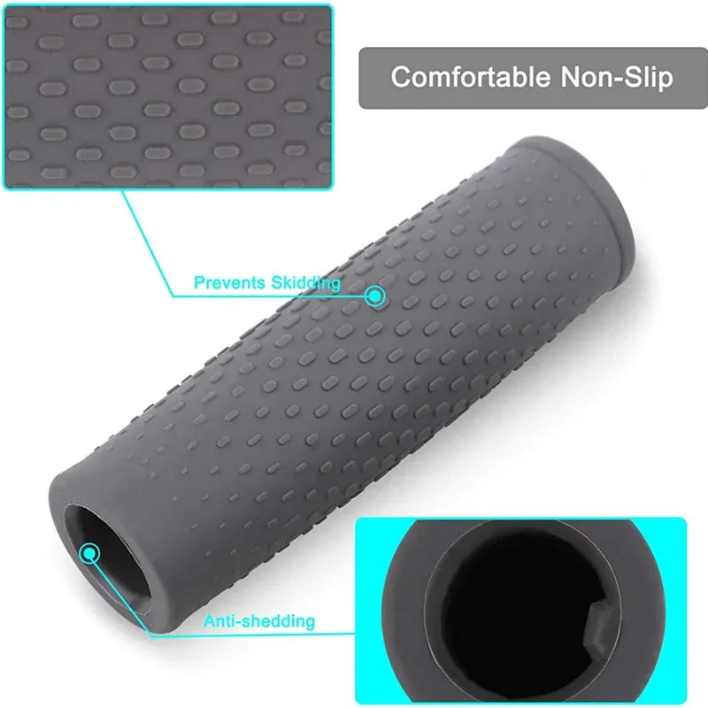 2PCS Electric Scooter Grips Replacing Rubber Anti-skid Cover Outdoor Riding Protector Accessory Replacement for Xiaomi M365 PRO