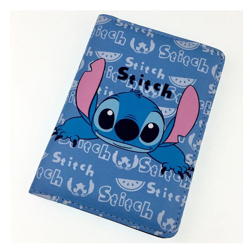 Disney The Nightmare Before Christmas 80G Thicker Passport Holder PU Leather Women Men Passport Cover Case Card ID Holders