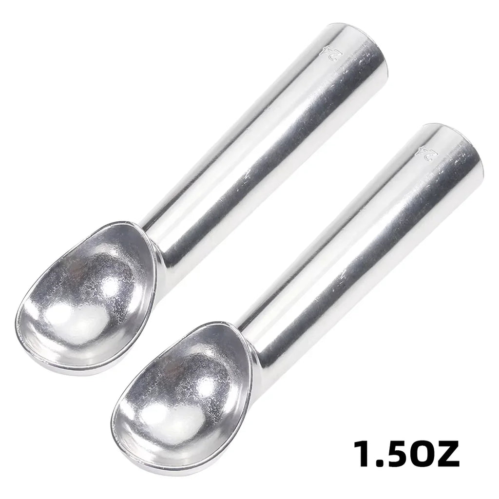 Nonstick Anti-Freeze Ice Cream Scoop and Frozen Dessert Scoop,1.5 and 2 Ounce