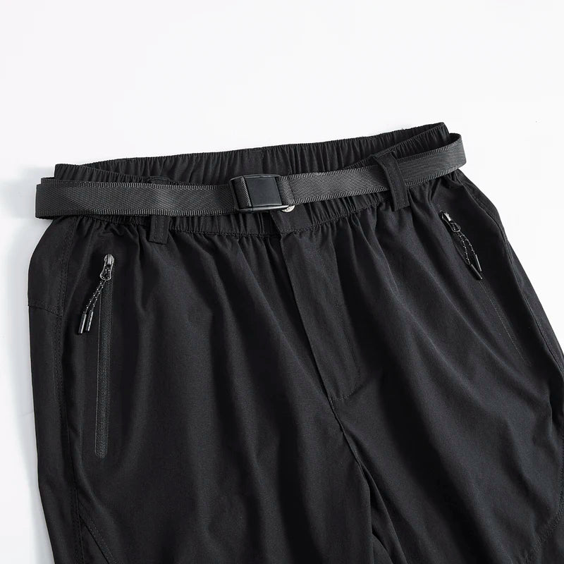 JNLN Men Hiking Pants Outdoor Camping Trekking Running Climbing Mountain Trousers Stretch Lightweight Quick Dry Waterproof Pants