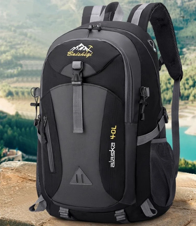 40L Outdoor Camping Backpack Nylon Waterproof Hiking Travel Sport Bag For Men Women Ultralight Climbing Trekking Backpack
