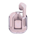 Original T2 TWS Wireless BT Headphones Earphones Transparent Mini Headset HIFI LED Power Digital Display Stereo Sound Earbuds