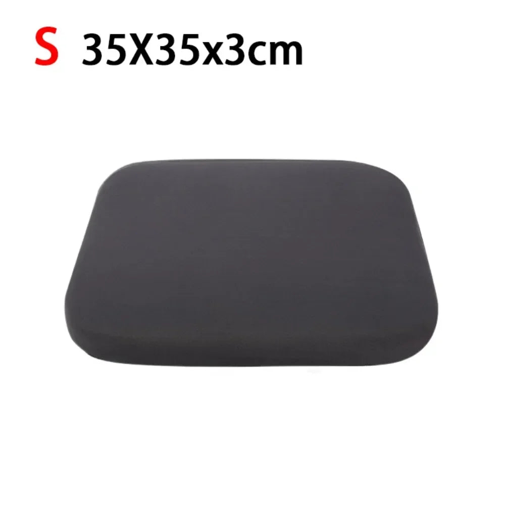 4cm Thick Seat Cushion Ultra Soft Breathable Office Chair Pad Anti-Slip Rebound Car Seat Pad