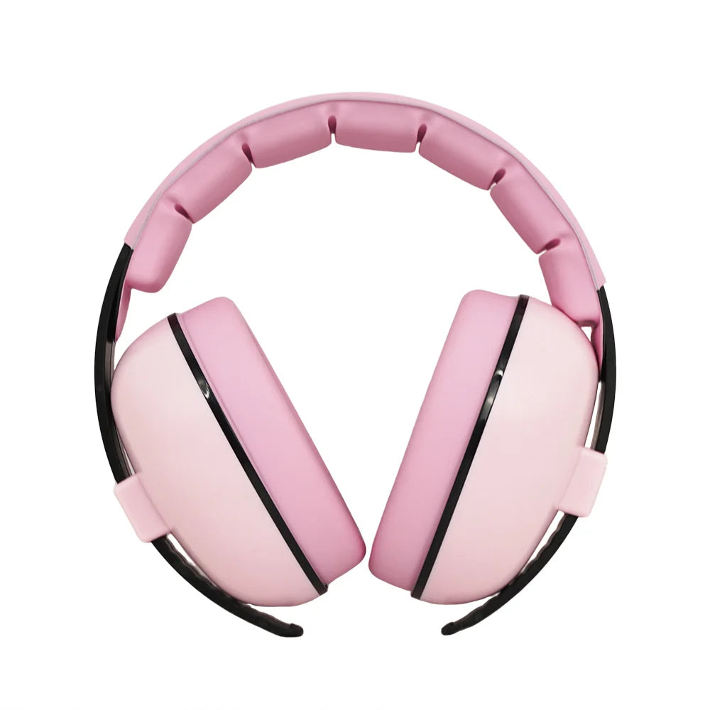 Ear Muffs for Infants with Elastic Headband, Baby Earmuffs Ideal for Flights, Baby Ear Noise Reduction Earmuffs - Baby Headphone