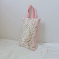 Print Baby Stroller Hanging Bag Tissue Box Wet Wipes Case Flip Cover Portable Paper Holder Removable Napkin Storage Box