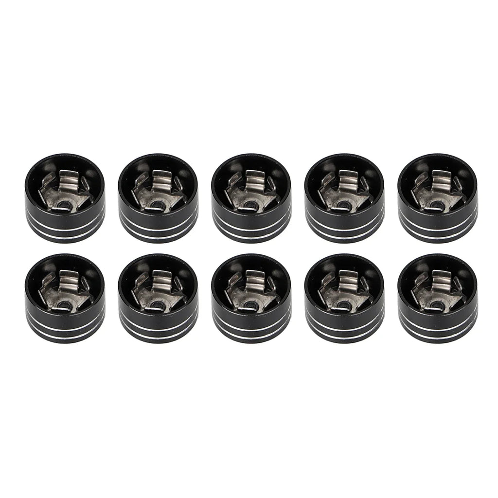 10X 7.5mm-10mm Black CNC Motorcycle Engine Bolts Cover Caps For Harley Electra Street Road Glide King Softail Sportster Honda