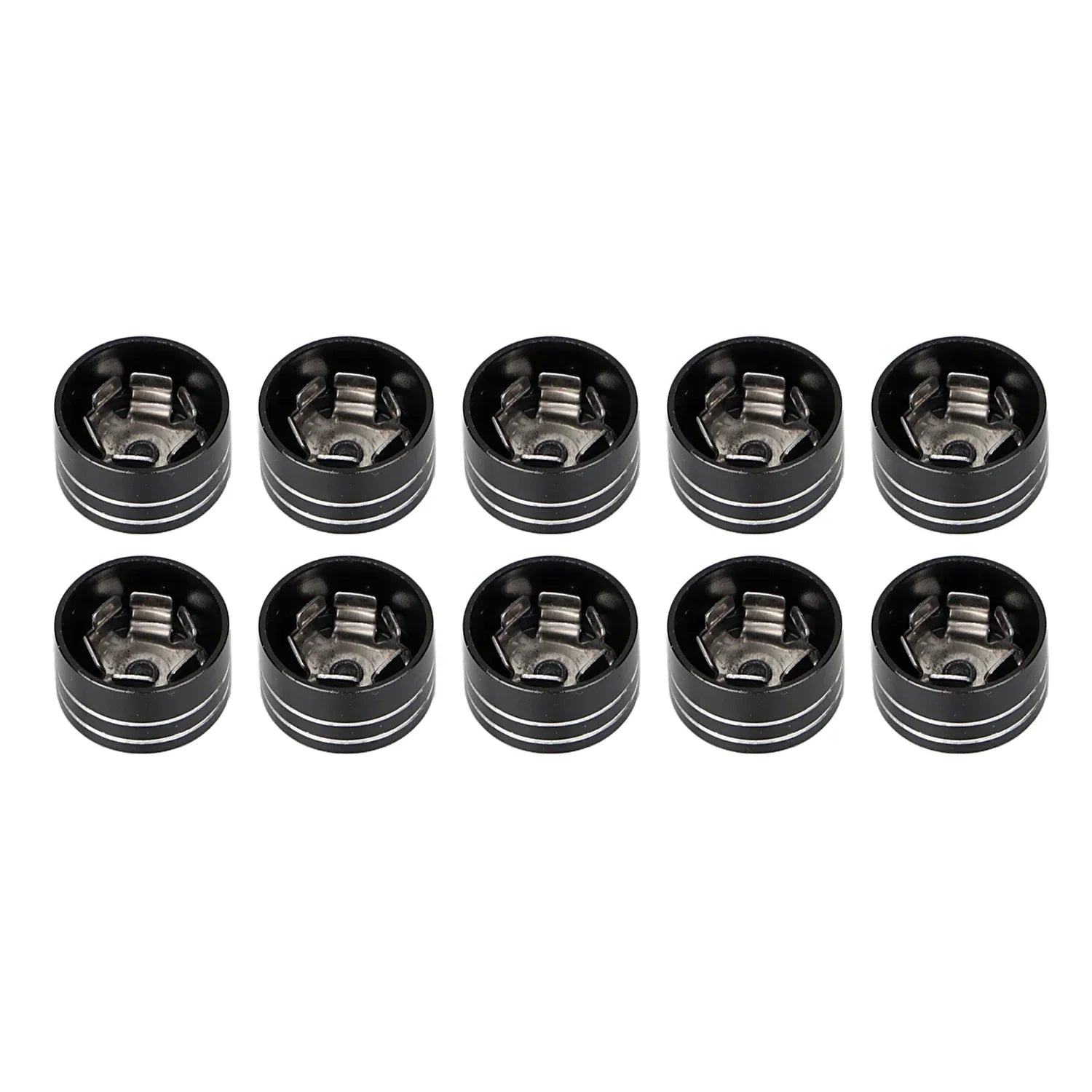 10X 7.5mm-10mm Black CNC Motorcycle Engine Bolts Cover Caps For Harley Electra Street Road Glide King Softail Sportster Honda