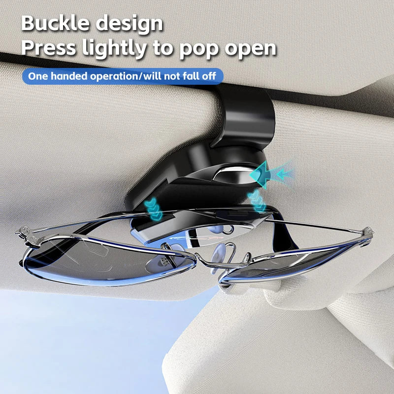 Sunglasses Holder Clamp Car Sun Visor For BYD M6 G3 G5 T3 13 F3 F0 S6 S7 E5 E6 L3 tang yuan atto3 song Covers Accessorie