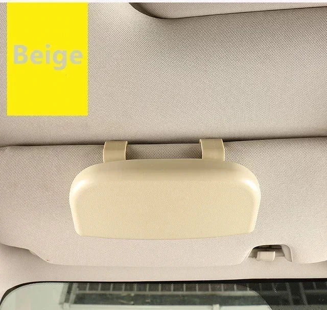 Car Glasses Box Portable Car Sunglasses Holder In The Car Driving Glasses Holder Eyeglass Case Sun Visor Car Lenses Holder