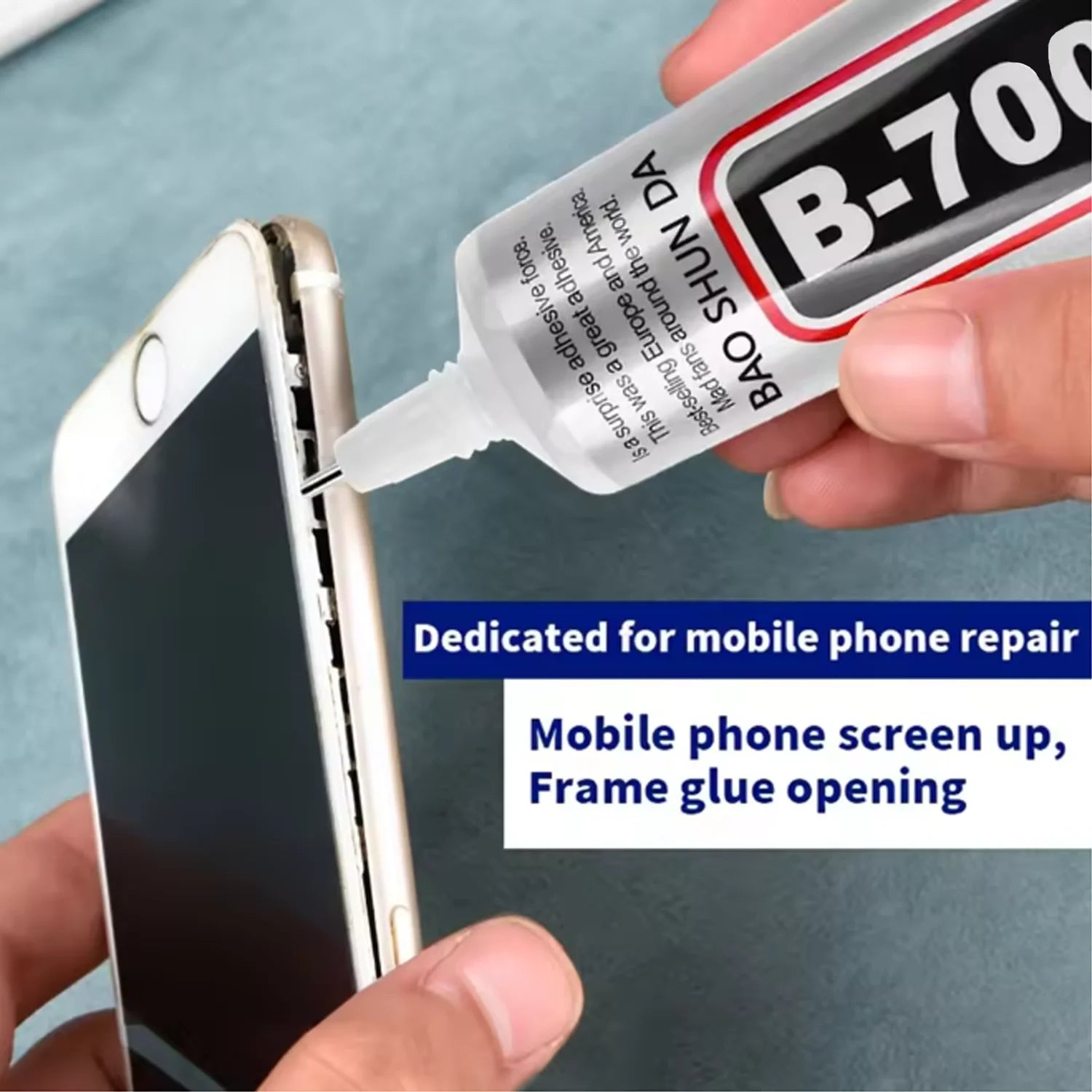 JXVX1-5PC High strength waterproof adhesive for B7000 mobile phone screen, Universal phone glass bonding agent, 15ml fast B7000
