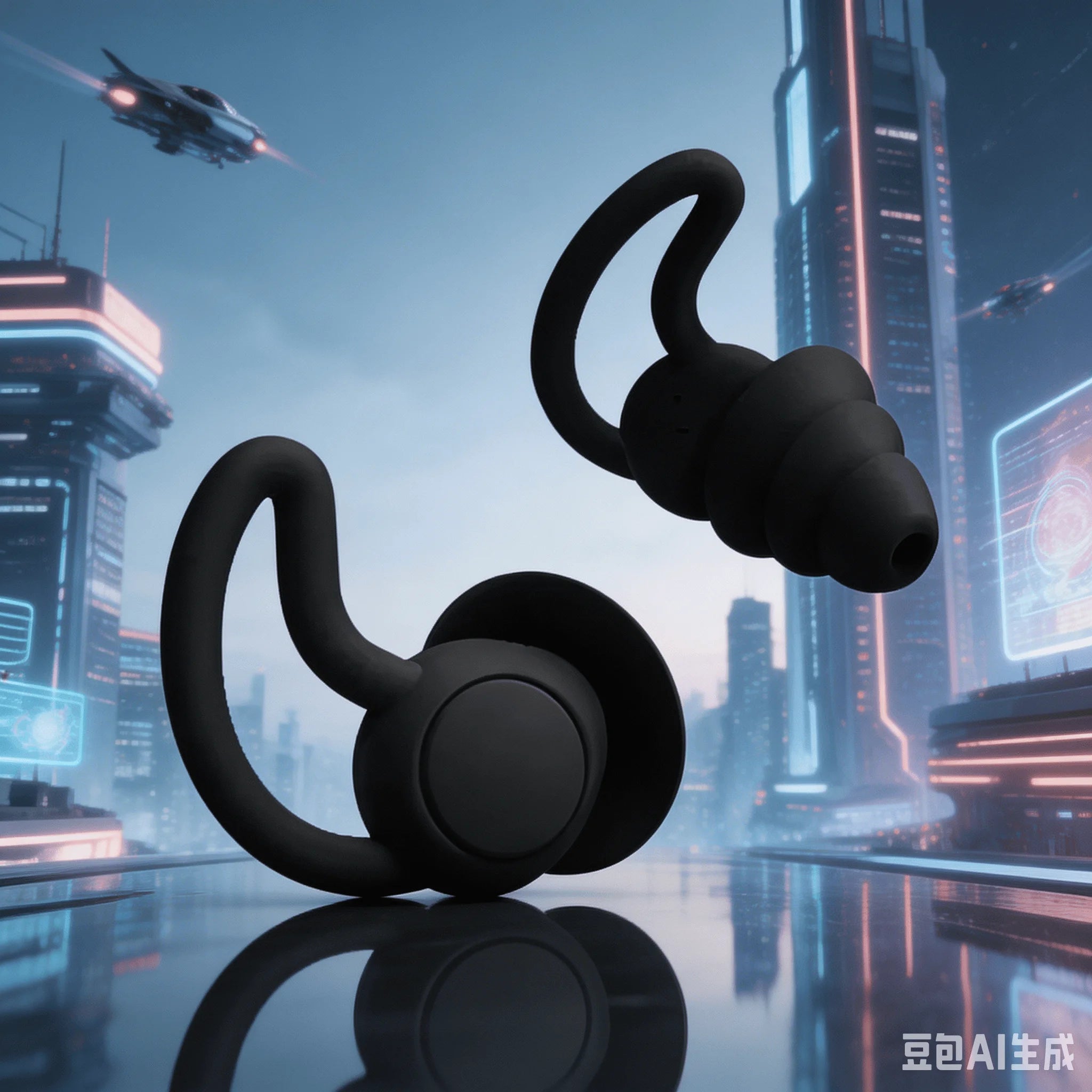 Travel Sleep Earplugs 3 Layer Reusable Silicone Noise Cancelling Soft Hearing Protection for Work Study Plugs