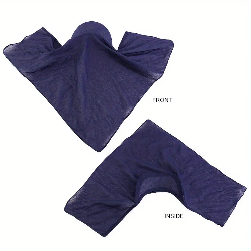 Summer Bandana Breathable UV Protection Cycling Turban With Brim Men Women Outdoor Sunscreen Fishing Headscarf Beach Sun Hat