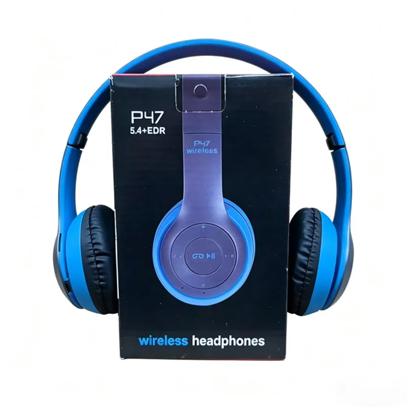 Bluetooth 5.0 Wireless Headphone Foldable HIFI Stereo Bass Earphone Kid Girl Helmet Gift With Mic USB Adaptor For iPhone TV Game