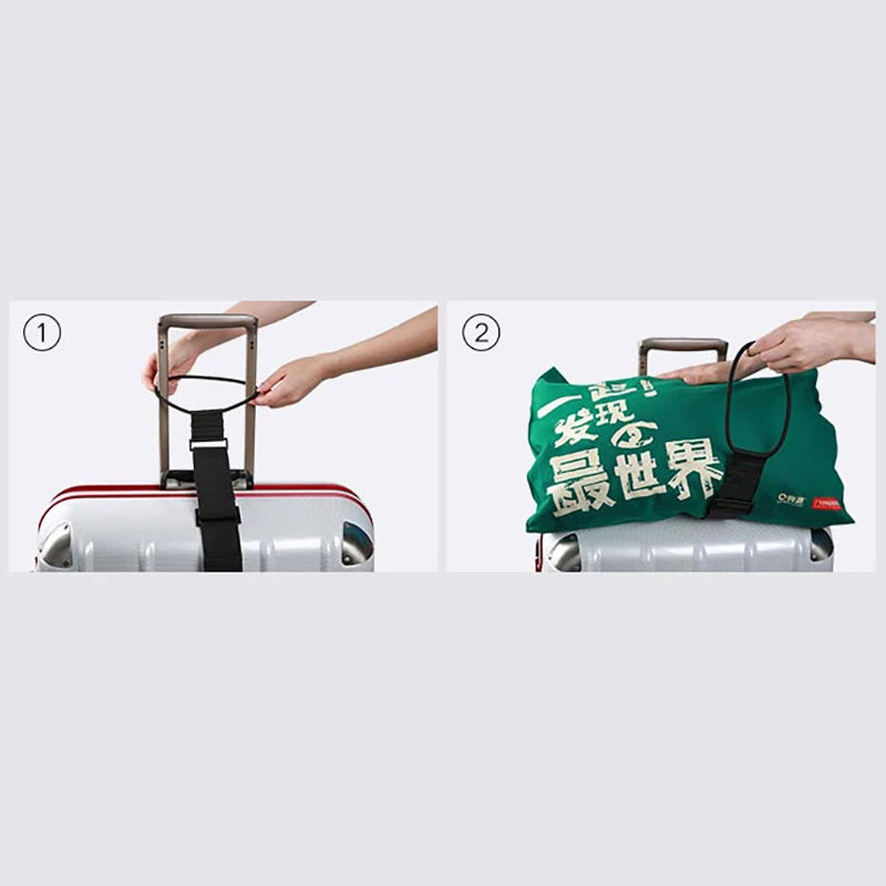 Elastic Adjustable Luggage Bungee Strap Multi Color Antislip Security Belt Portable Carry On Baggage Fixing Belt Travel Suitcase