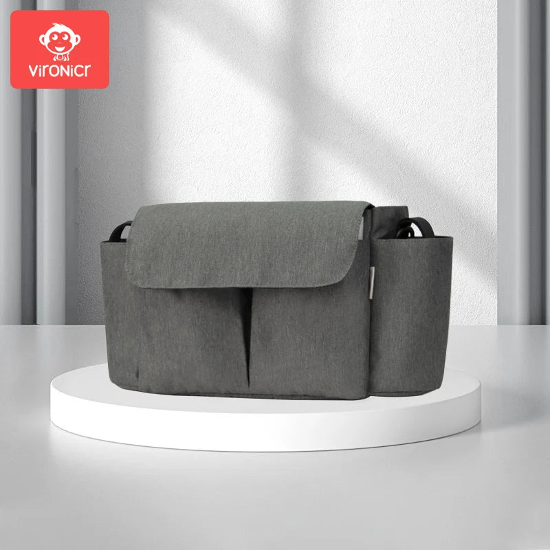 Stroller Organizer Bags Mummy Large Capacity Travel Hanging Bag Bottle Holder Pram Diaper Bags Baby Stroller Accessories