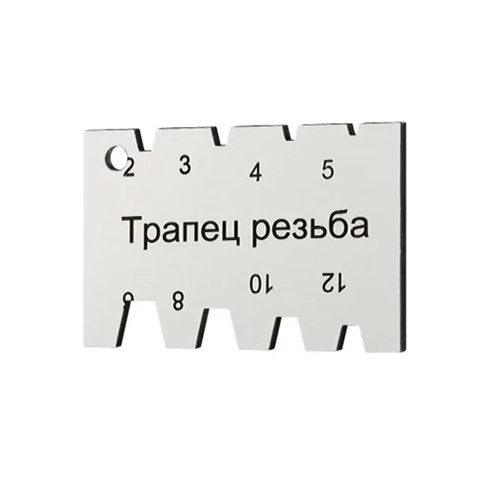 Measuring Tool Thread Nickel Plated Setting Template Wire Cutting Angle Gauge Bit Gauge