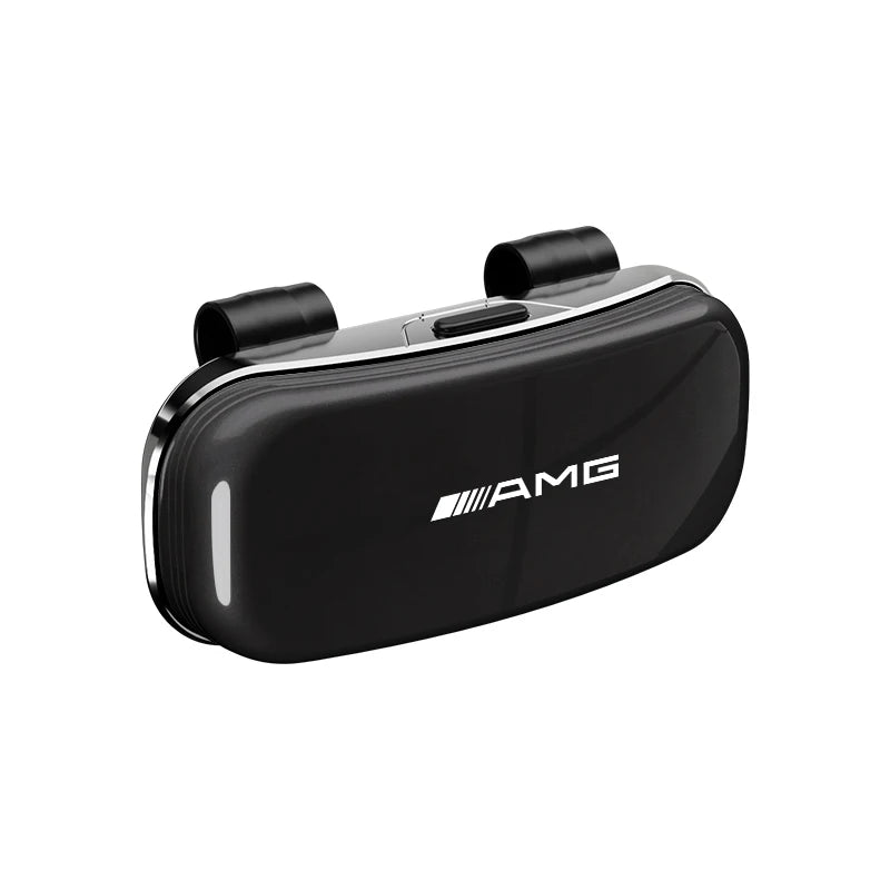 Car Visor Glasses Box Auto Sunglasses Storage Case For Mercedes Benz AMG GLE GLS CLA CLE GLC CLS GLA W223 W213 W206 W464 W247