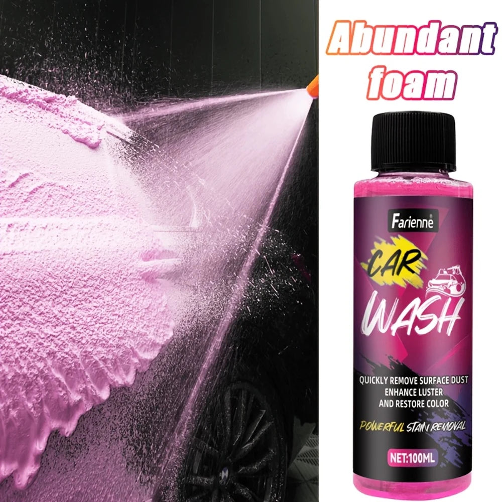 100Ml 1:100 Rich Foam Car Wash - Easy And Effective, High-Foam Formula, Scratch-Free Car Wash Preparation, Highly Concentrated C