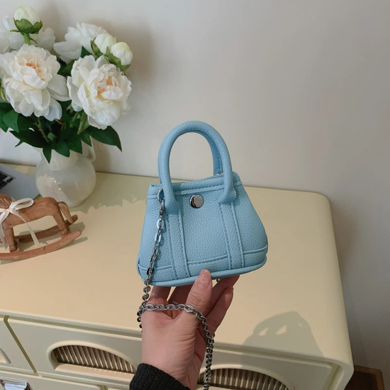 Super Mini Crossbody Bag Ladies Fashion Lipstick Bag 8 Colors Pu Leather Handbag Coin Purse Clothing Versatile Cross Body Bags