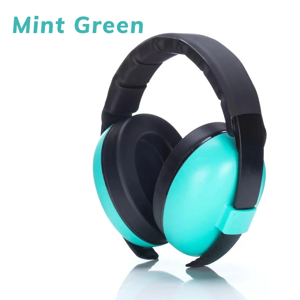 Baby Ear Protection Noise Cancelling Headphones Noise Reduction Hearing Protection Earmuffs for 0-3 Years Babies, Toddlers