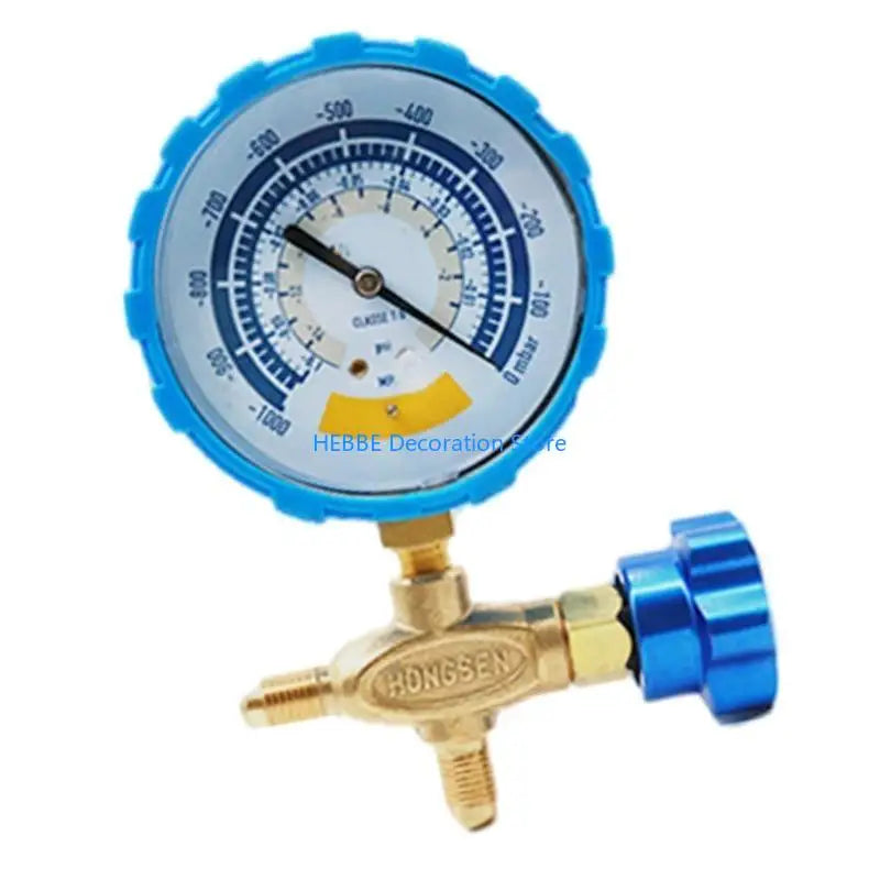 B0KC Vacuum Gauge Pressure Gauge Accurate Air Gauge 0-14psi 1/8inch