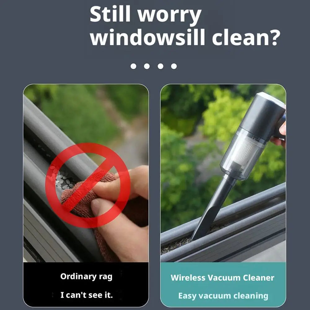 Universal Small Vacuum Cleaner For Multi Purpose Vehicles Small Household Pump Handheld Car Vacuum Cleaner