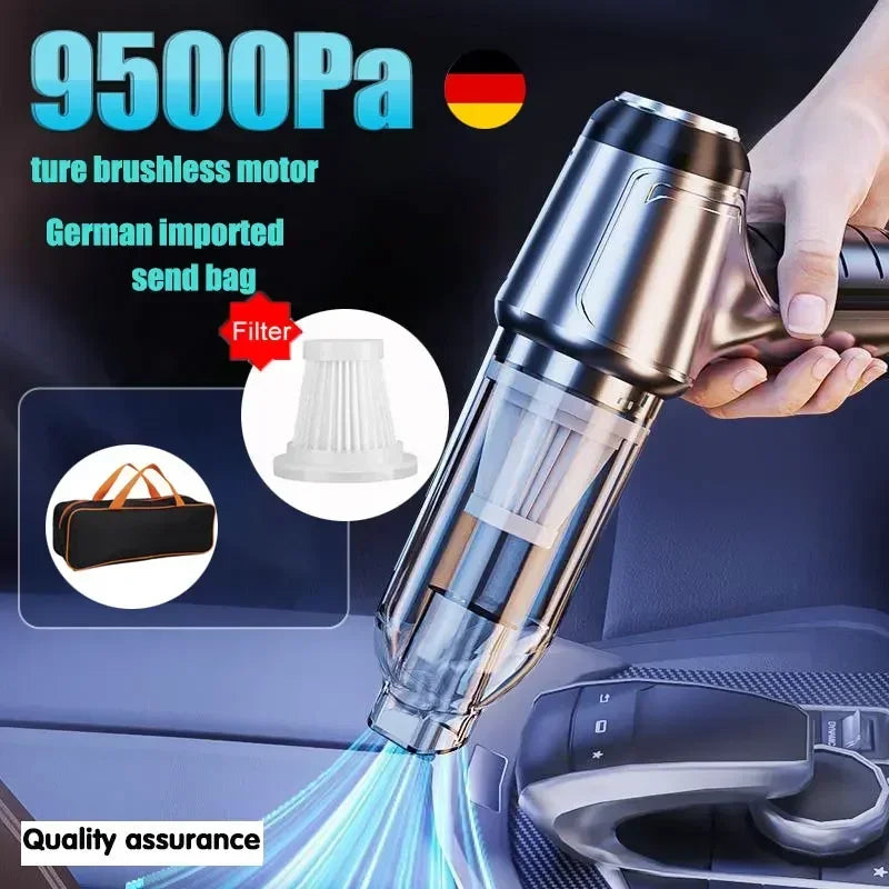 Car Vacuum Cleaner Wireless Vacuum Cleaner Duster Handheld Vacuum Pump For Home Portable Cordless Strong Suction Car Cleaner