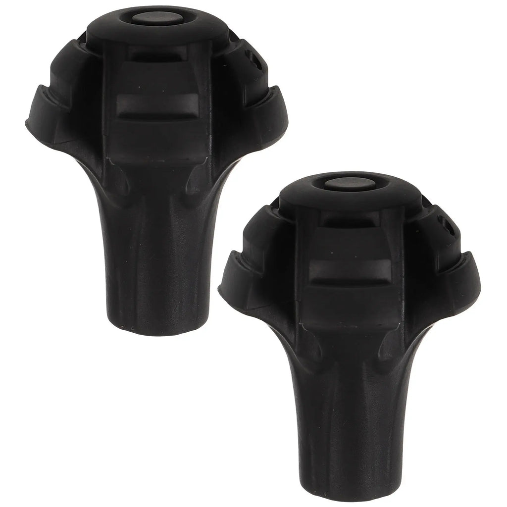 2Pcs Hiking Pole Tips Replacement Wear-Resistant Walking Stick Feet Trekking Poles Protective Covers Anti-Slip Accessories
