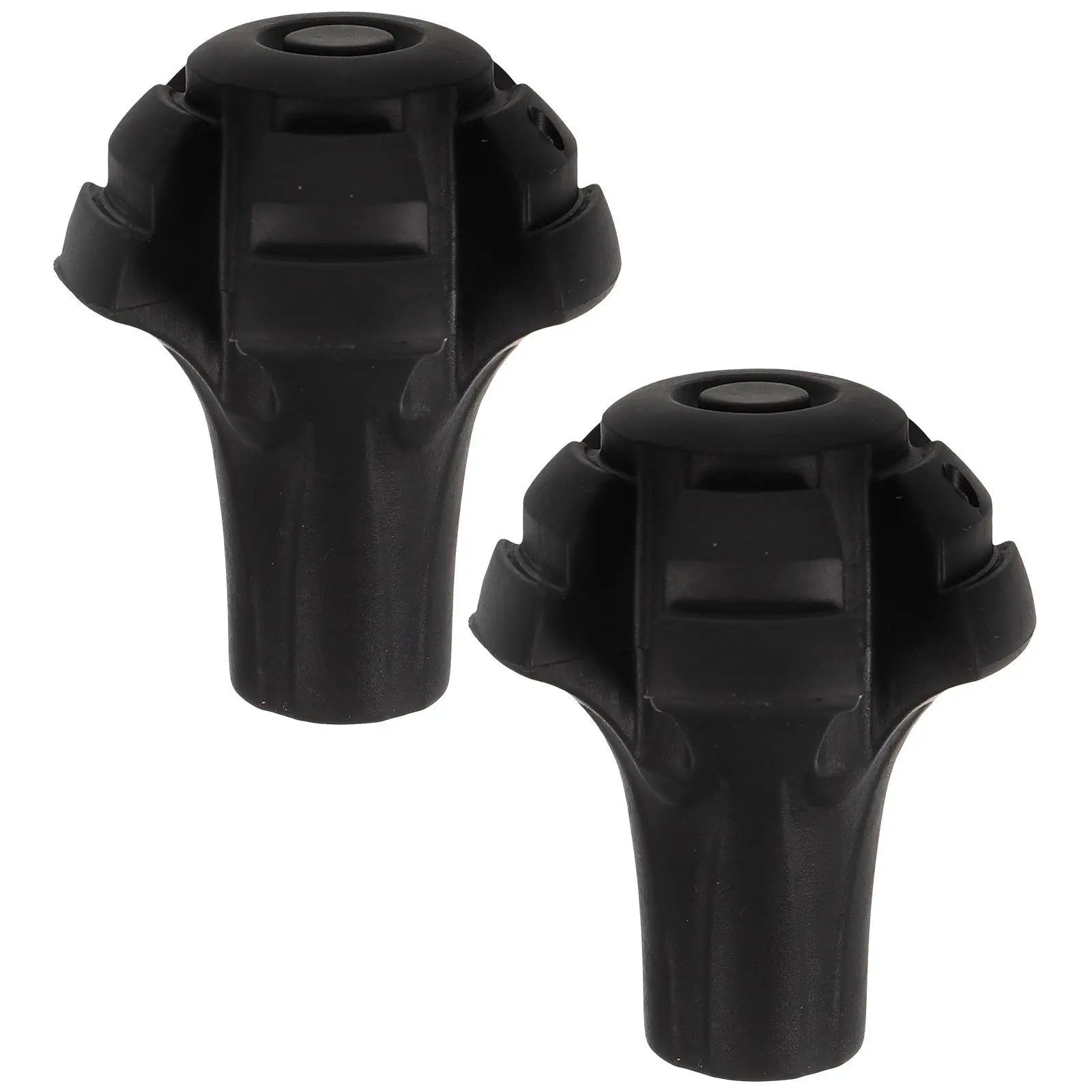 2Pcs Hiking Pole Tips Replacement Wear-Resistant Walking Stick Feet Trekking Poles Protective Covers Anti-Slip Accessories