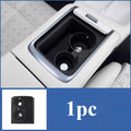 For 2025-2026 ZEEKR 7X Refresh Version Cup Holder Pad Set Central Control Silicone Storage Cushion Interior Accessories