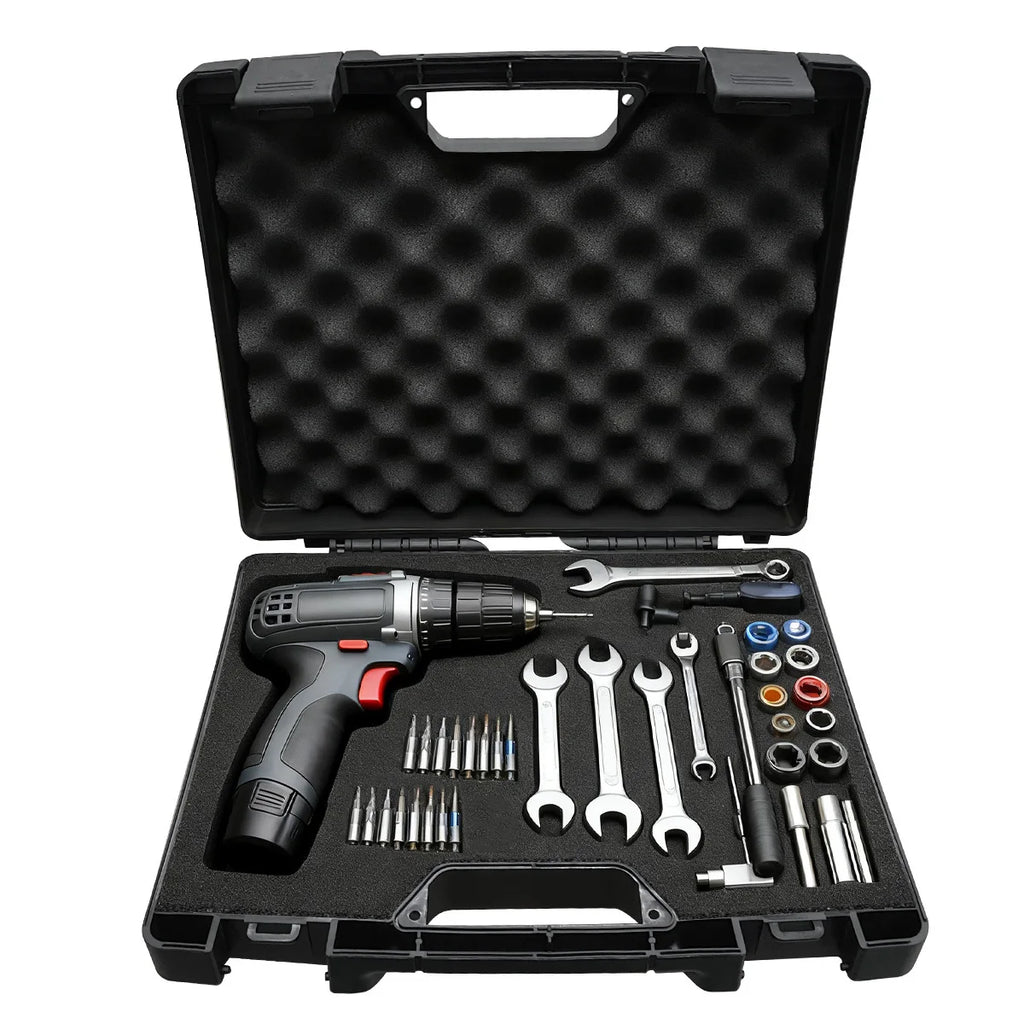 1pc Multi-Functional Portable Equipment Case with Sponge Protective Hardware Shell Tool Carrying Storage Box for Drones,Tools