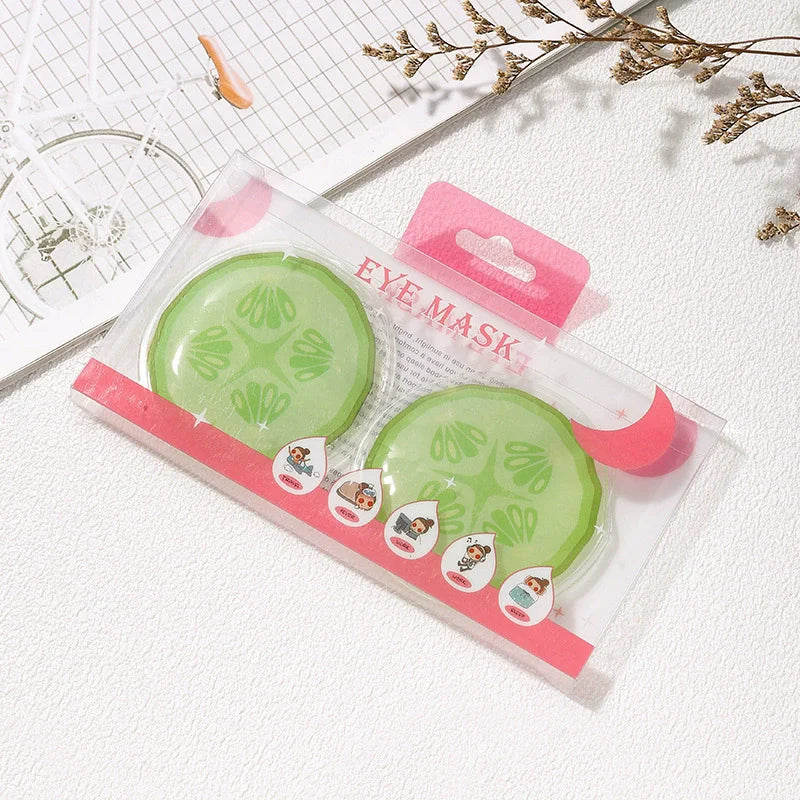 Cooling Eye Compress Patch Unisex Eye Care Mask Eyeshade for Relief of Eye Fatigue Sleep Aid for Men And Women