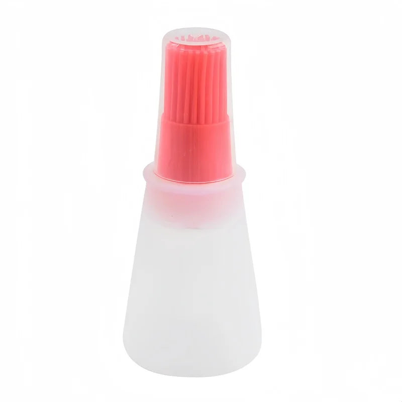 Silicone Oil Brush Bottle Detachable Brush Head   Barbecue Grill Oil Brush Kitchen Pastry Steak Baking Household Tools