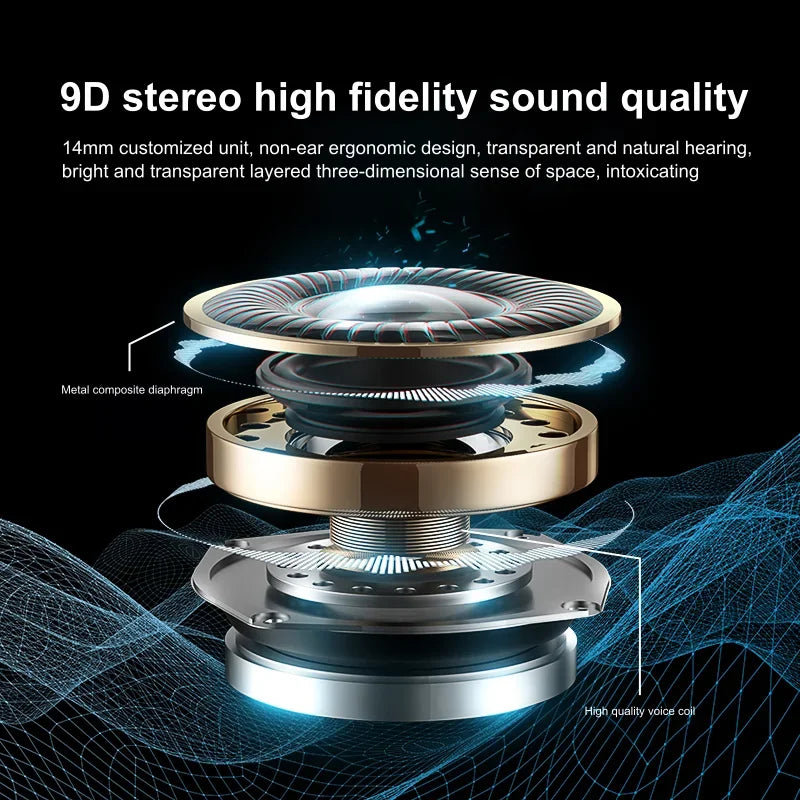 For CB&JBL Bluetooth TWS Wireless Earphones A520 Auricles Headphones EarHooks Game Headset Sports Touch Control Earbuds with Mic