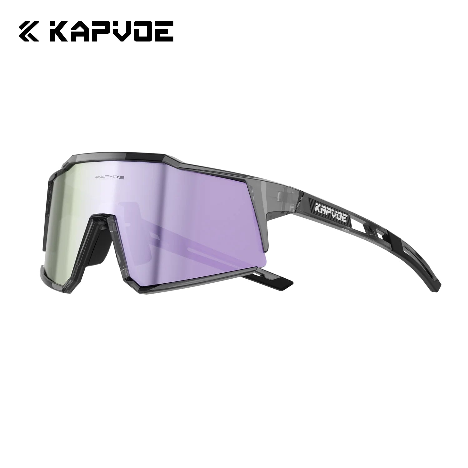 KAPVOE New Mountaineering Sunglasses Cycling Glasses Outdoor Sports Hiking Eyewear Glasses Men Women MTB Bicycle UV400 Windproof