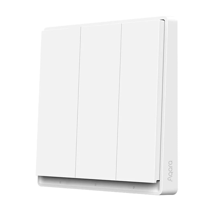 Aqara Smart E1 Wall Switch ZigBee 3.0 Wireless Smart Home Light Button No With Neutral Fire Wire For Xiaomi Mi Home Homekit APP