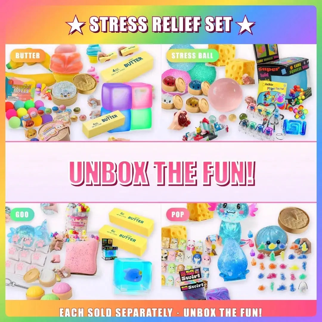 Slow Rebound Squishy Squeeze Fidget Blind Box Toys CuteRelief Sensory Play Toys Kids Birthday Surprise Party Gifts