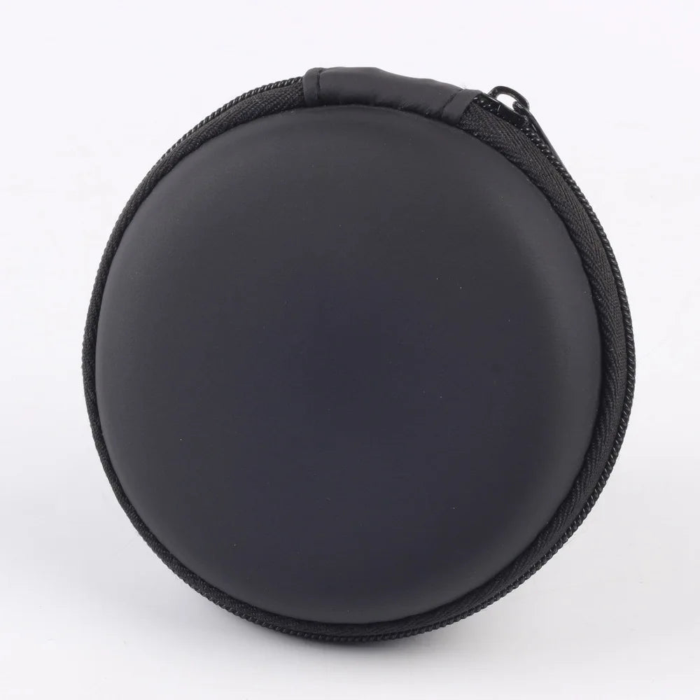 KZ Original EVA Black Oval Cortical Wired Bag Earbuds Case Headphone Box Earphone Music Headset Carrying Bag Portability Package