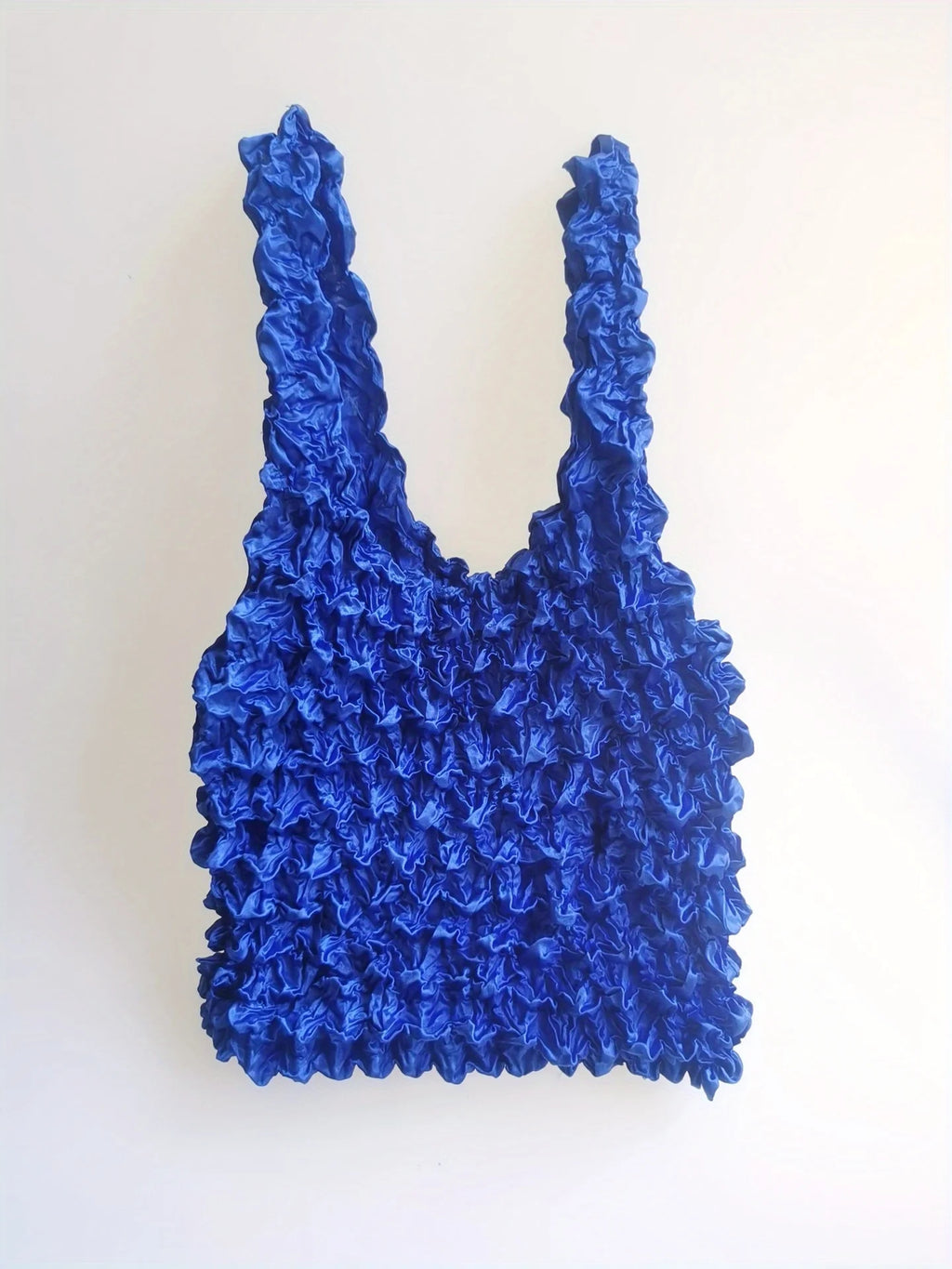 Magic Stretch Tote Bag, Retractable Ruched Handbag, Large Capacity Shopping Bags