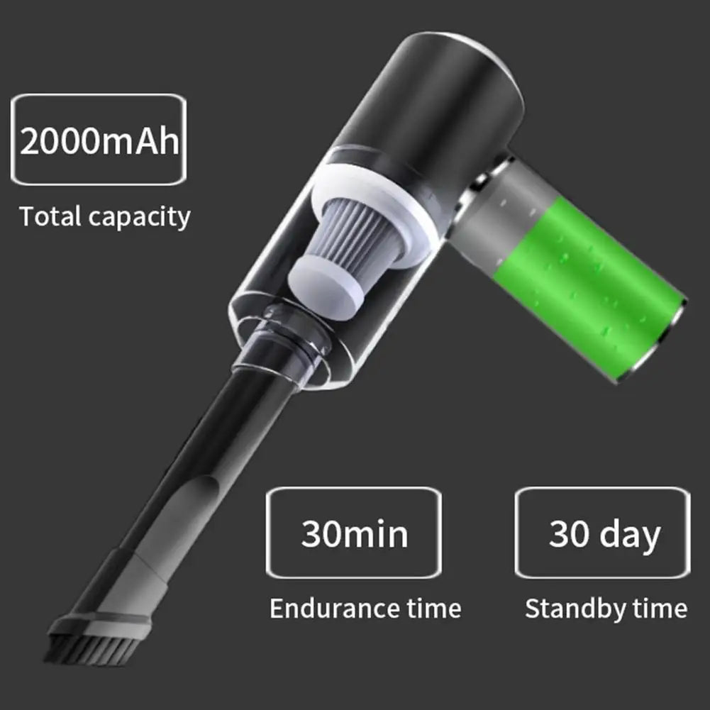 Universal Small Vacuum Cleaner For Multi Purpose Vehicles Small Household Pump Handheld Car Vacuum Cleaner