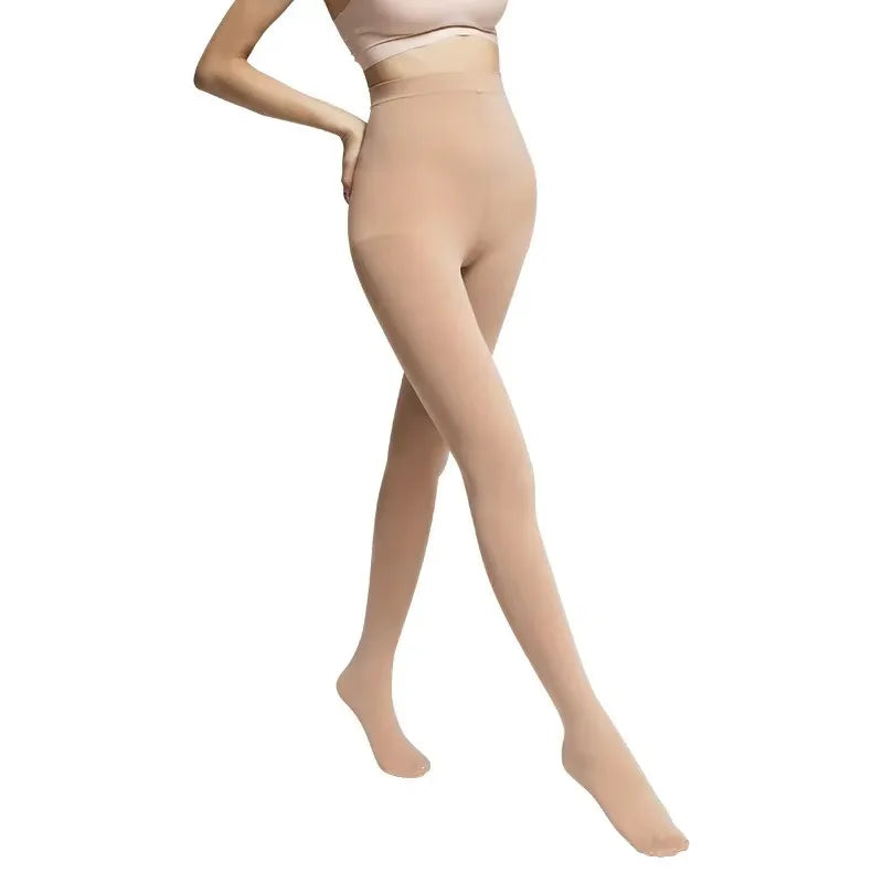 Medical Compression Pantyhose 15-20 MmHg Graduated Support Stockings for Nurses Shin Splints Flight Travel Varicose Veins