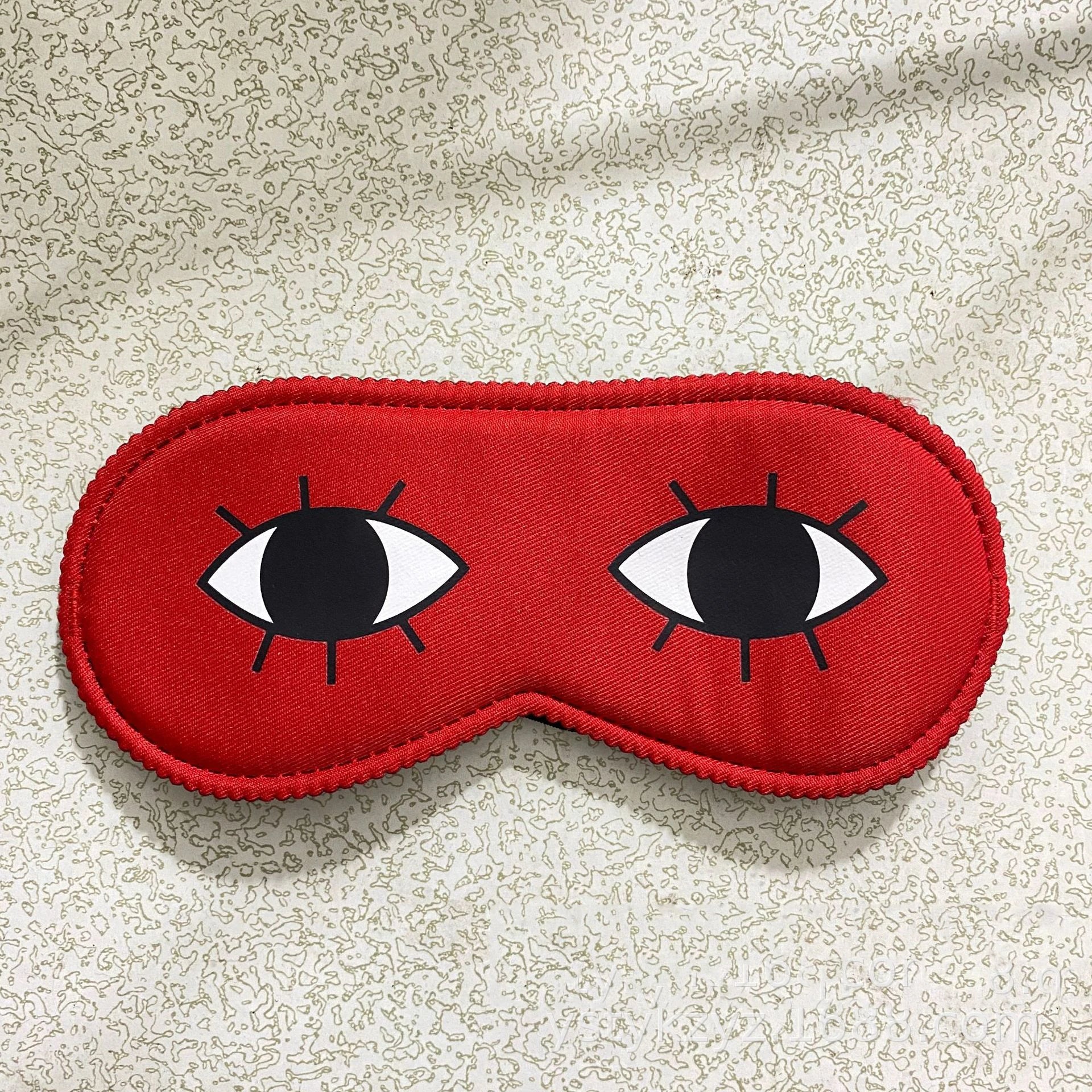 Cute Cartoon Sleep Mask Light Blocking Comfort Concave Eye Blindfold Soft Travel Sleeping Eye Mask for Women Men