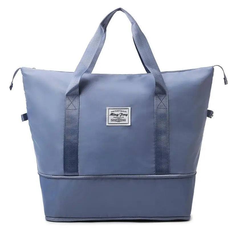C 1Pcs Luggage Organizer Bag Handbag Large Capacity Expanding Travel Bags Waterproof Portable Travel Clothes Storage Bag
