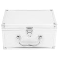 230×150×125mm Aluminum Alloy Tool box Shockproof Instrument Tool Storage Box Portable Toolbox Protective Carrying Case with Spon