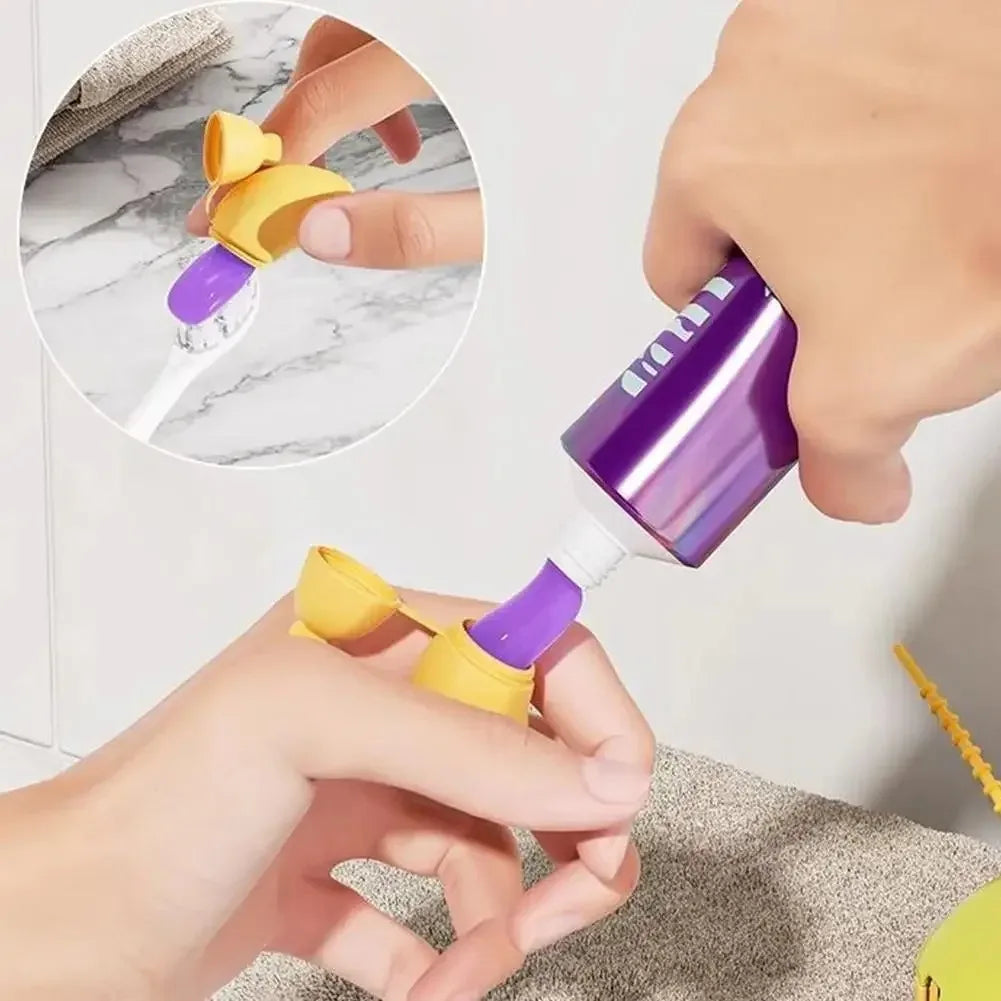 Banana toothbrush protective cap with toothpaste storage box - compact and convenient - essential toothbrush cover for travel