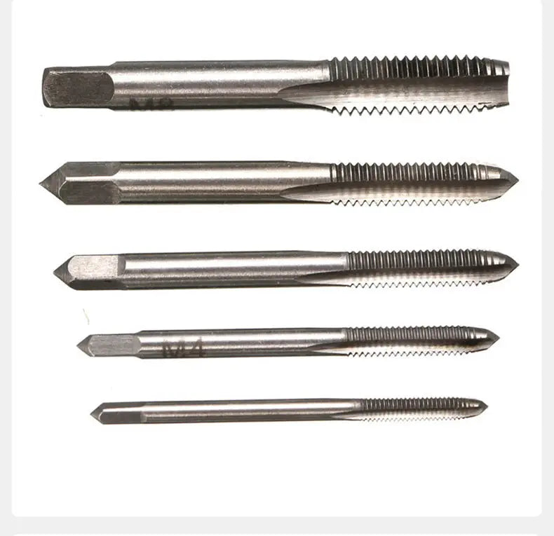 Adjustable T-Handle Ratchet Tap Holder Wrench, Machine Screw Thread Metric , Bothway Hand Screw Tap Set Manual Tapping Tool Kit