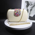 New Luxury Evening Clutch Bag Fashion Designer Versatile Women Handbags 2024 Woven Crossbody Shoulder Bag