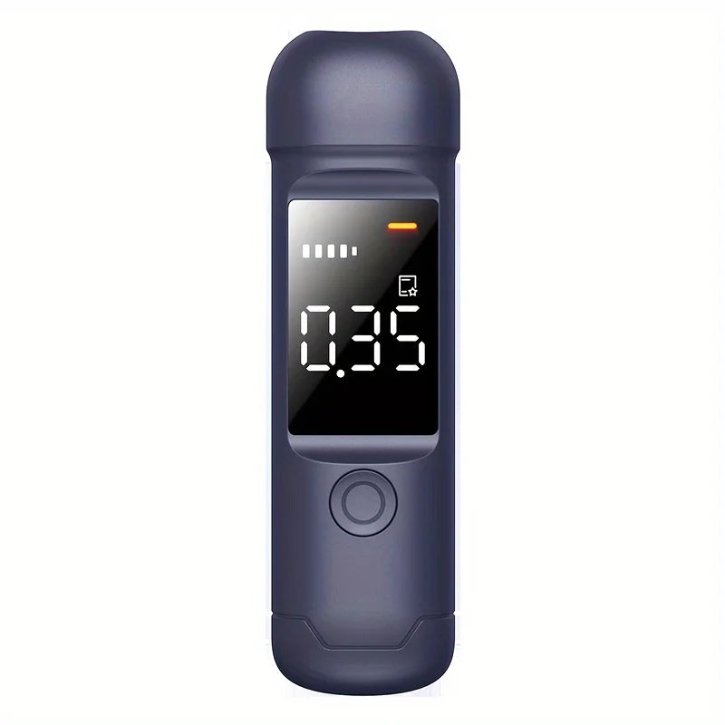 Portable Digital Alcohol Tester, High-capacity and Compact Breathalyzer, Essential for Gatherings and Business Trips